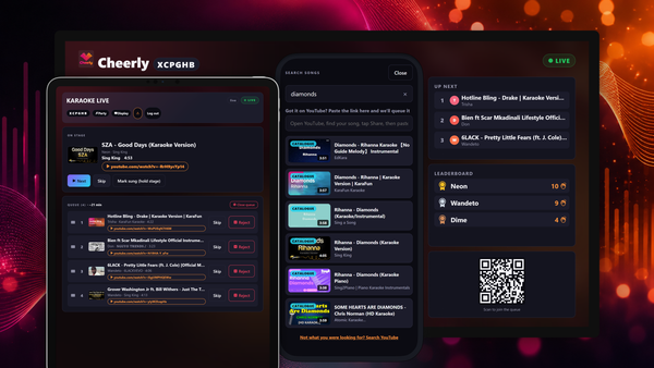 Cheerly: A Love Letter to Karaoke Night
